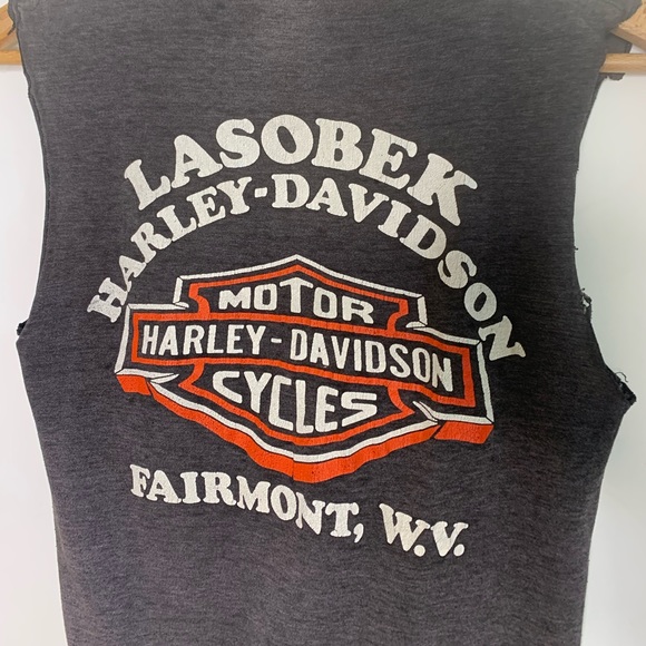 Rare vintage Harley and cold beers tank shirt - Picture 8 of 15